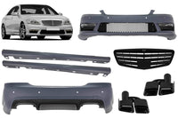 63-Type Tuning Package Compatible with Mercedes S-Class W221 Long Wheelbase (2006-2013) with Side Skirts
