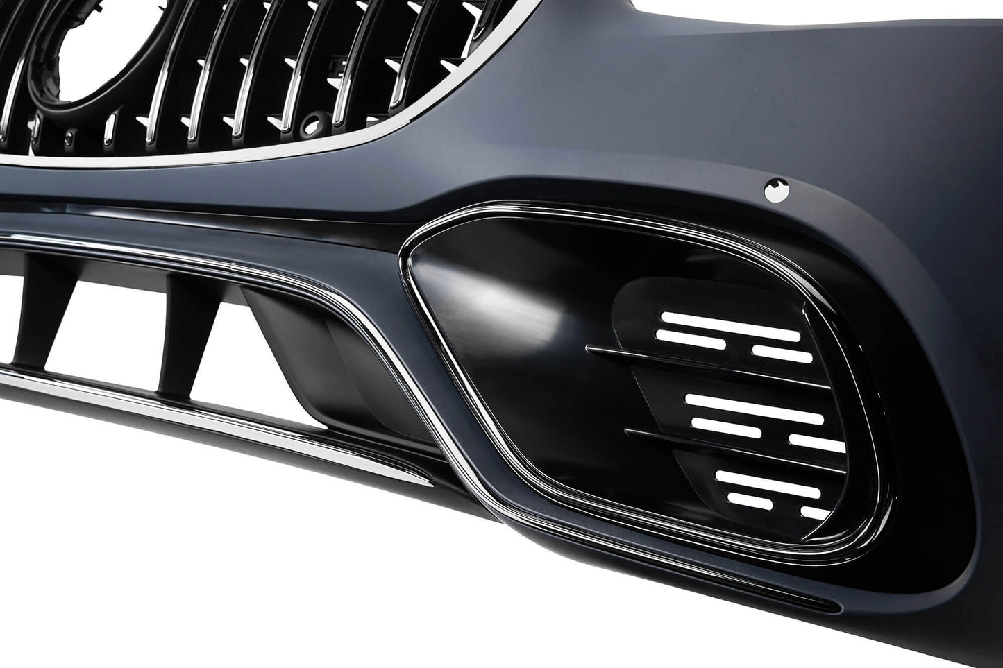 63-type tuning package compatible with Mercedes S Class W223 long wheelbase (after 2020), chrome elements