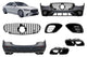 Pachet de tuning tip 63 compatibil cu Mercedes S-Class W223 (după 2020), cu elemente finisate în crom fumuriu