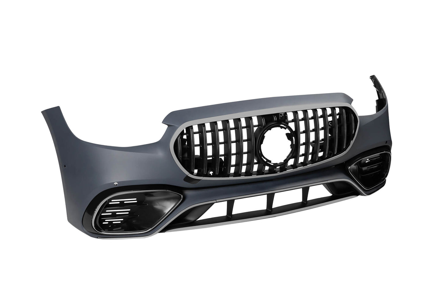 Pachet de tuning tip 63 compatibil cu Mercedes S-Class W223 (după 2020), cu elemente finisate în crom fumuriu