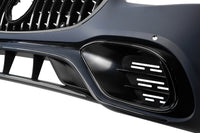 Pachet de tuning tip 63 compatibil cu Mercedes S-Class W223 (după 2020), cu elemente finisate în crom fumuriu