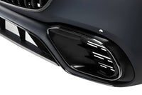 Pachet de tuning tip 63 compatibil cu Mercedes S-Class W223 (după 2020), cu elemente finisate în crom fumuriu