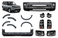 Pachet tuning tip Discovery 4 Facelift design compatibil cu Land Rover Discovery 3 L319 (2004-2009)