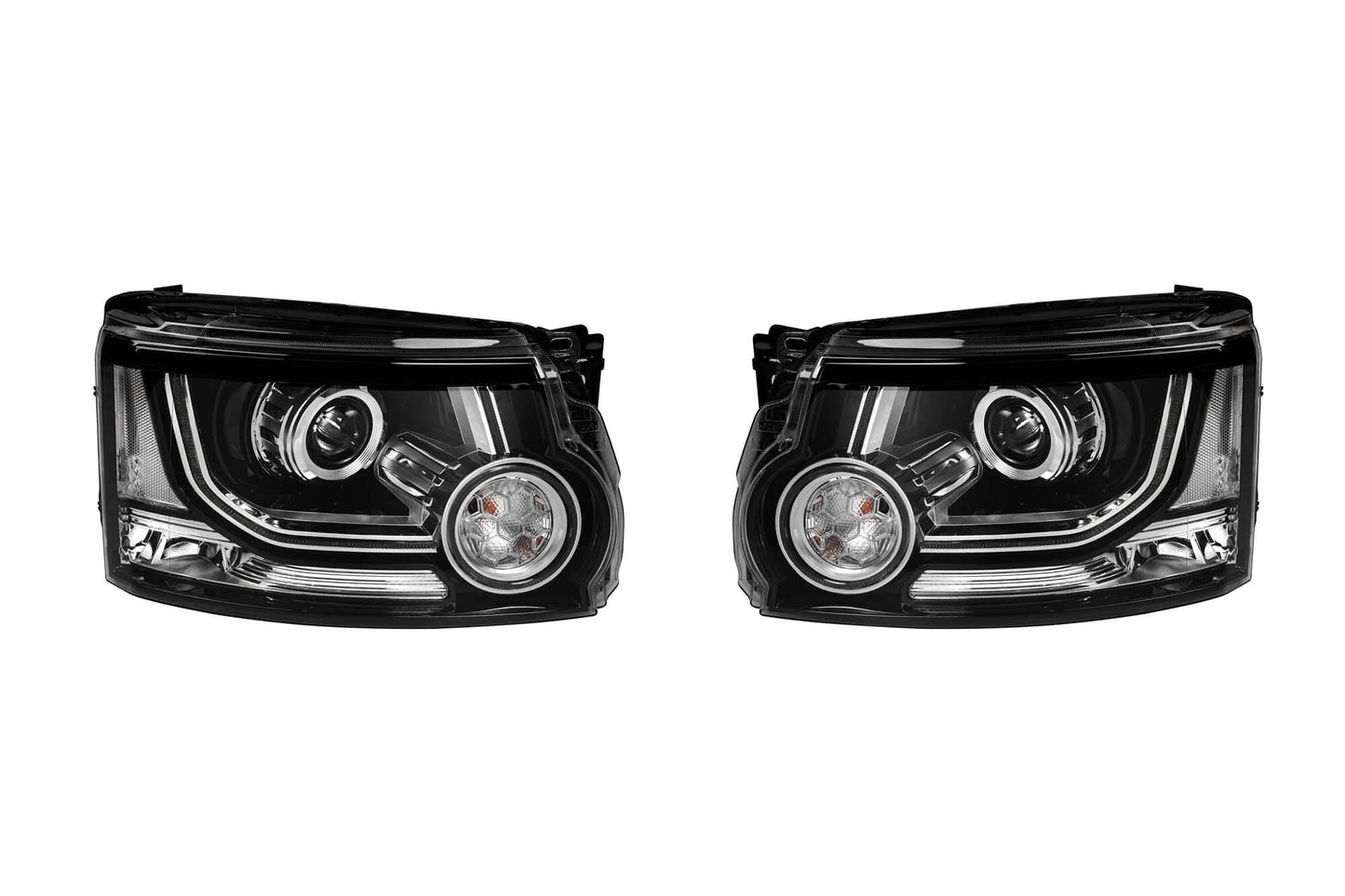 Pachet tuning tip Discovery 4 Facelift design compatibil cu Land Rover Discovery 3 L319 (2004-2009)