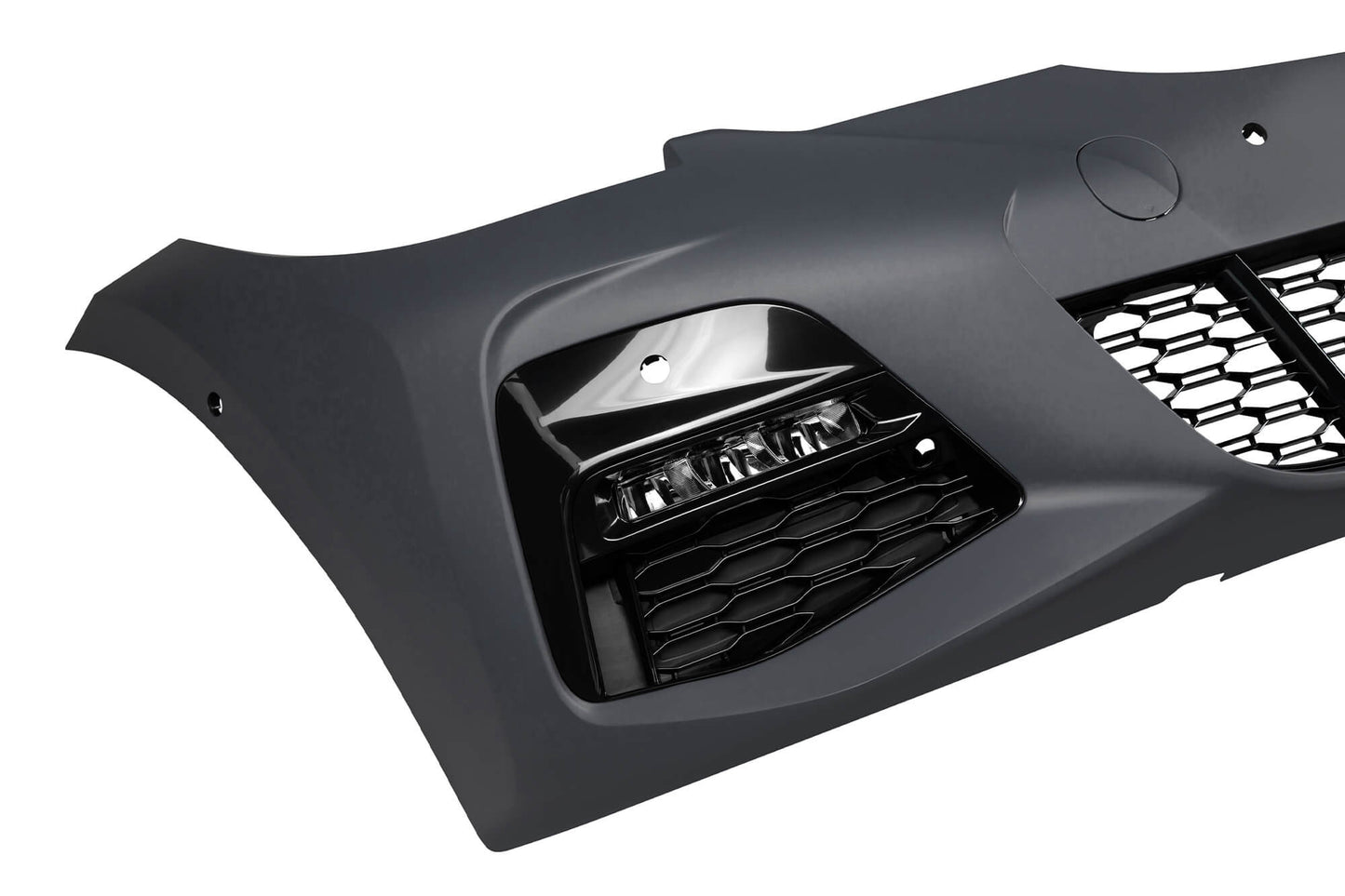 Pachet tuning compatibil cu BMW seria 3 G20 (dupa 2019), cu grila compatibila cu ACC