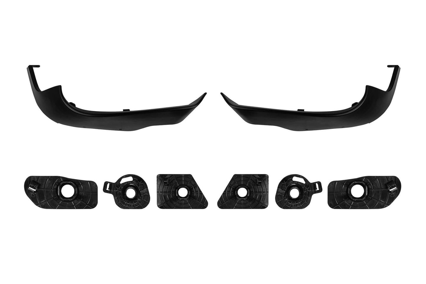 Performance tuning package compatible with BMW X6 E71 (2008-2014) for the standard rear bumper model