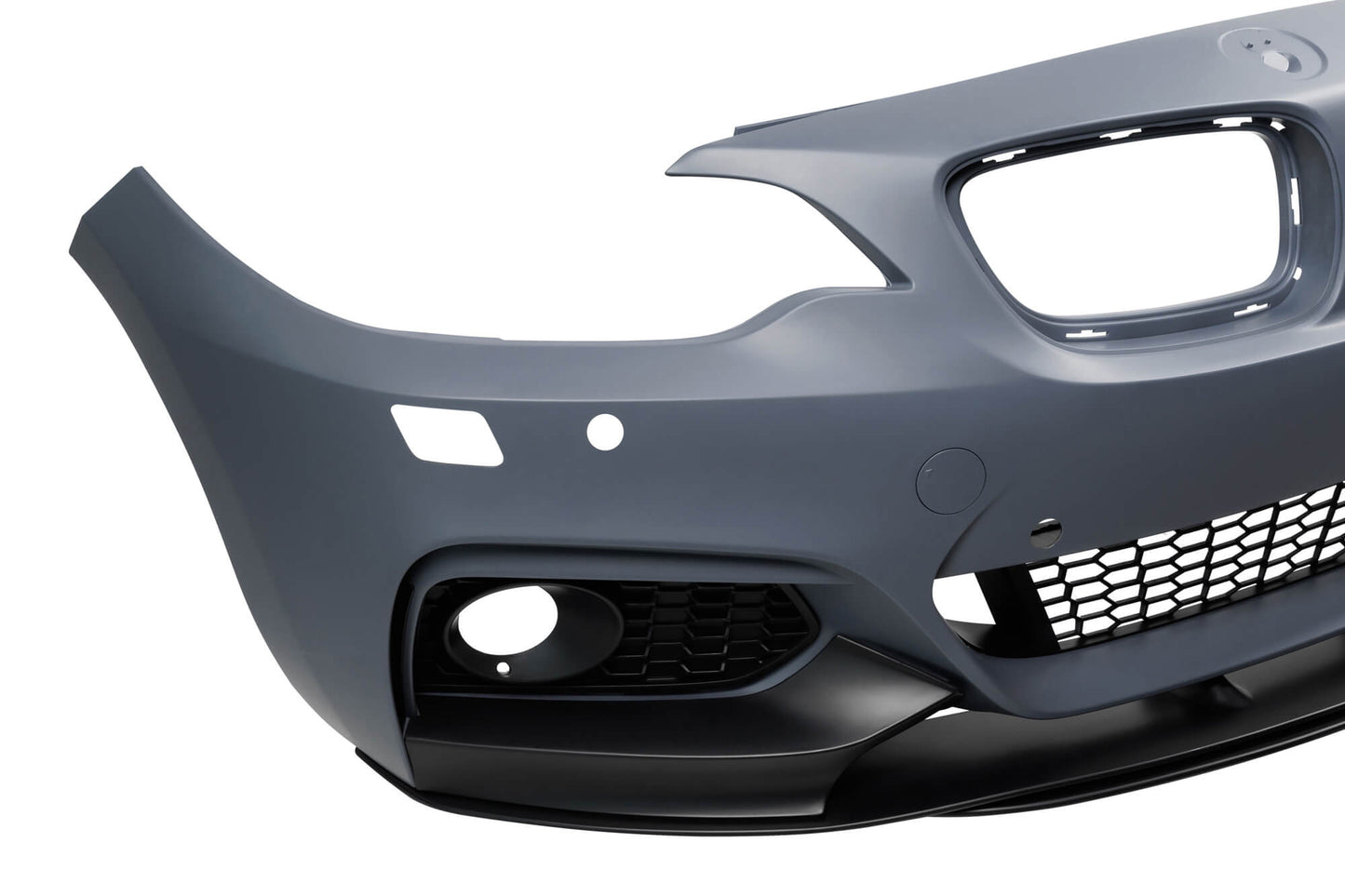 Performance tuning package compatible with BMW 2 Series F22 coupe, F23 cabrio (2013-2018) with PDC, without halogen