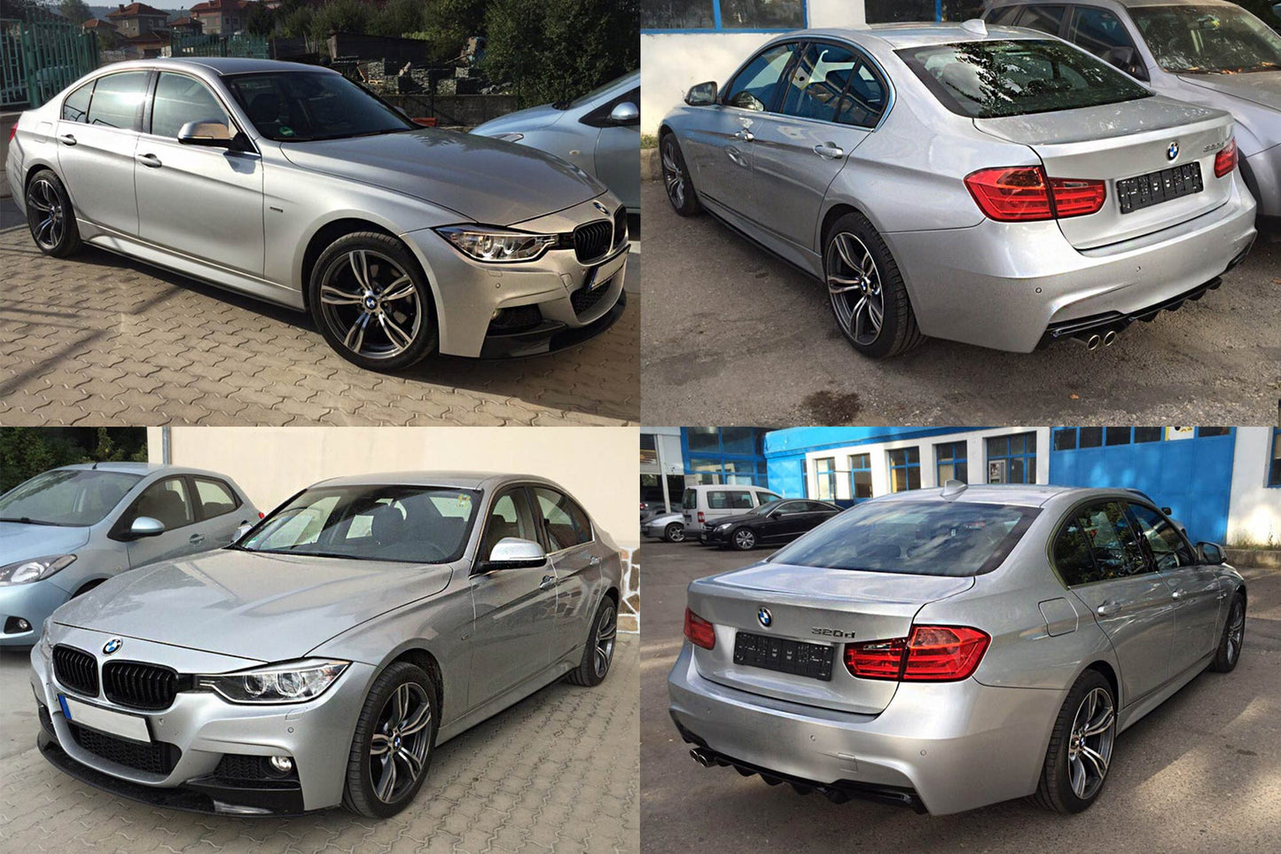 Pachet tuning compatibil cu BMW Seria 3 F30 sedan (2011-2019)