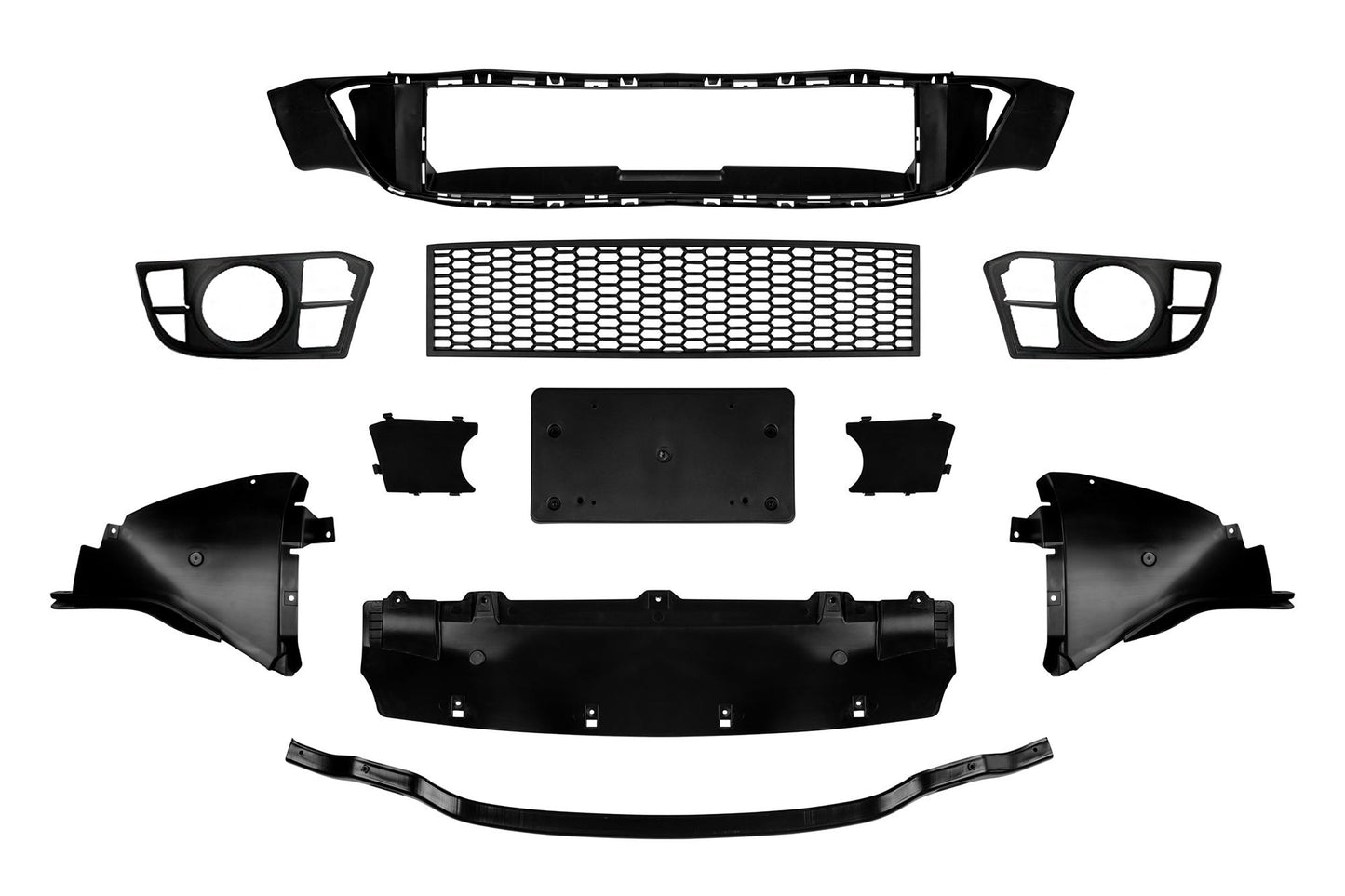 Pachet tuning de performanță compatibil cu BMW Seria 5 F10 sedan (2014-2016) fără halogen
