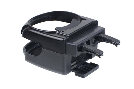 Suport universal pentru bauturi – montare pe grila de ventilatie, negru