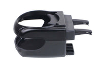Universal drink holder - mounts on the air vent, black