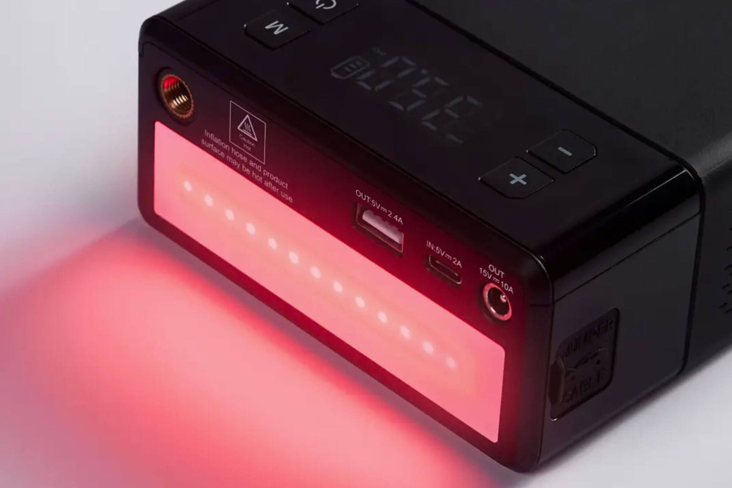 Bateria externa Osram BATTERYjumpstart 1000TI pentru pornirea motorului, cu compresor de anvelope, 12000mAh, 12V, 1000A