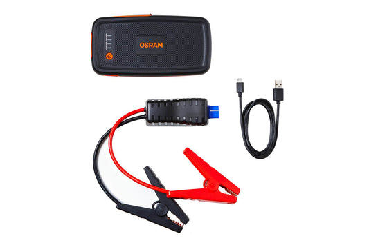 Baterie externa Osram Batterystart 200 pentru pornirea motorului, 6000mAh, 12V, 150-500A