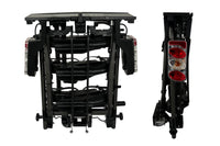 Suport bicicleta Farad pentru bara remorcare, model Susa, pentru 3 biciclete pana la 60 kg, cu spatiu pentru numar de inmatriculare