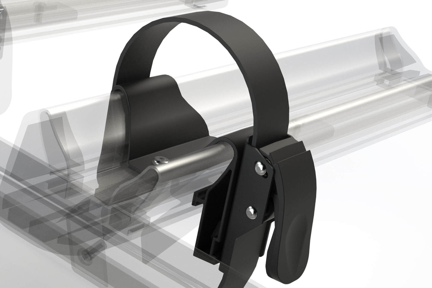 Suport bicicleta pentru carlig de remorcare Hakr model Trip 2 Top Plus, pentru 2 biciclete