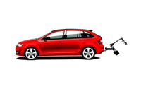 Suport bicicleta pentru carlig de remorcare Hakr model Trip 2 Top Plus, pentru 2 biciclete