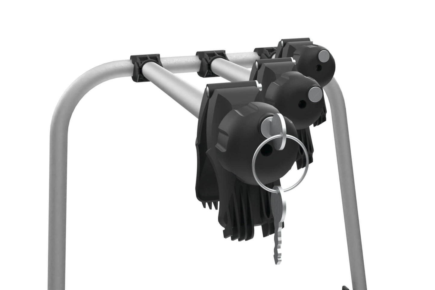 Suport bicicleta pentru masina Hakr model Trip 3 Top Plus, montaj pe bara de remorcare, pentru 3 biciclete