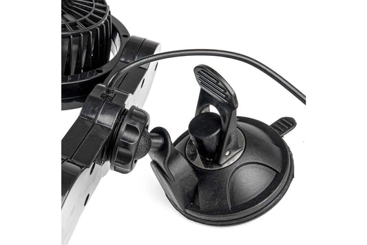 Ventilator auto Amio 2x4'', 12V
