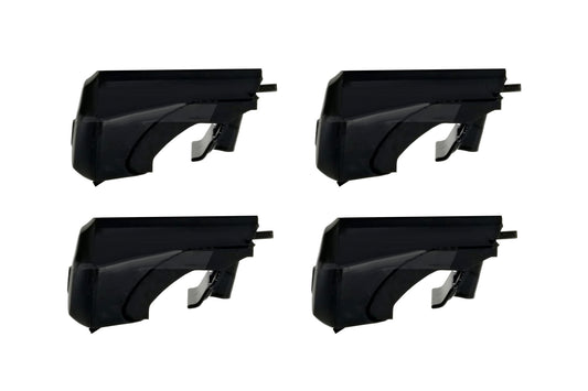 Bare de prindere Hakr tip 153 pentru Audi A6 break, Allroad (2005-2010) cu sine incorporate, negre, 4 bucati