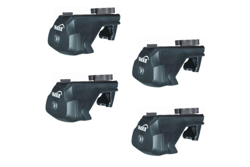 Cleme Hakr tip 174 pentru barele Skoda Yeti (2009-2018), negre, 4 bucati