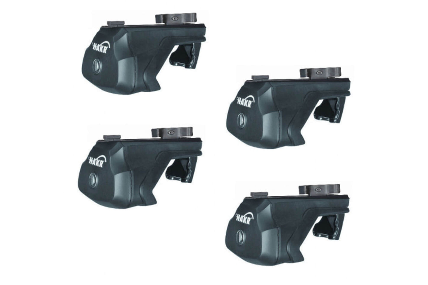 Cleme Hakr tip 174 pentru barele Skoda Yeti (2009-2018), negre, 4 bucati