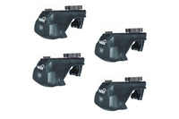 Cleme Hakr tip 174 pentru barele Skoda Yeti (2009-2018), negre, 4 bucati