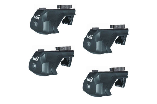 Cleme Hakr tip 174 pentru barele Skoda Yeti (2009-2018), negre, 4 bucati