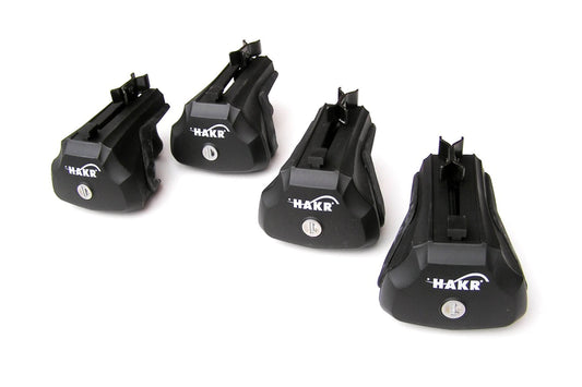 Cleme Hakr tip 174 pentru barele Skoda Yeti (2009-2018), negre, 4 bucati