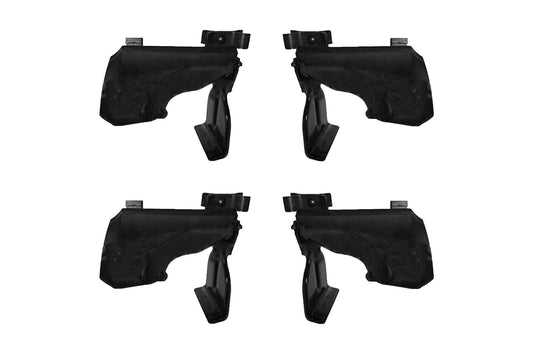 Cleme Hakr tip 184 pentru barele Dacia Duster (2014–2017), negre, 4 bucati