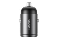 Baseus Tiny Star Mini is a high-quality car charger with 1 USB port, 12-24V compatible, 30W, 3A