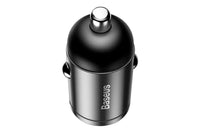 Baseus Tiny Star Mini is a high-quality car charger with 1 USB port, 12-24V compatible, 30W, 3A