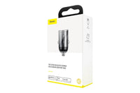 Baseus Tiny Star Mini is a high-quality car charger with 1 USB port, 12-24V compatible, 30W, 3A