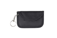 Husa RFID pentru cheie auto Amio, 100x65mm, cu inel metalic