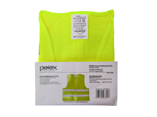 Vesta reflectorizanta galbena Petex marimea L