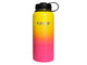 Yellow-pink metallic thermos Kanche Travel with me, 960ml capacity