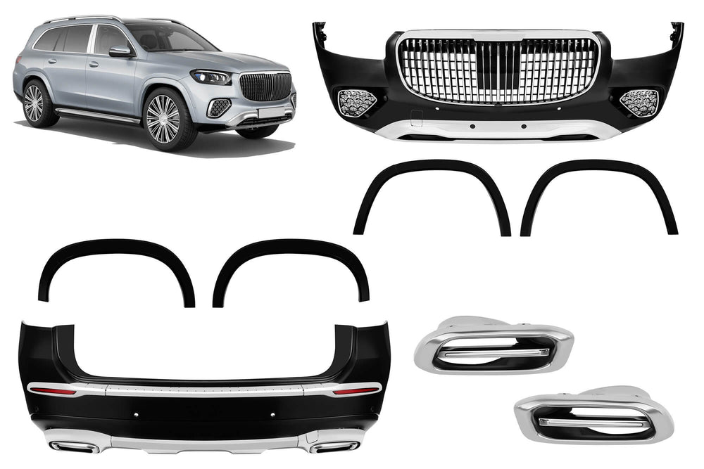Pachet tuning Facelift compatibil cu Mercedes GLS X167 (2020-2023)