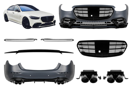 Pachet tuning compatibil cu Mercedes S class W223 (dupa 2020)