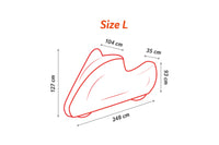 Husa Moto Car Passion, Marimea L, 127x248x93x35x104cm