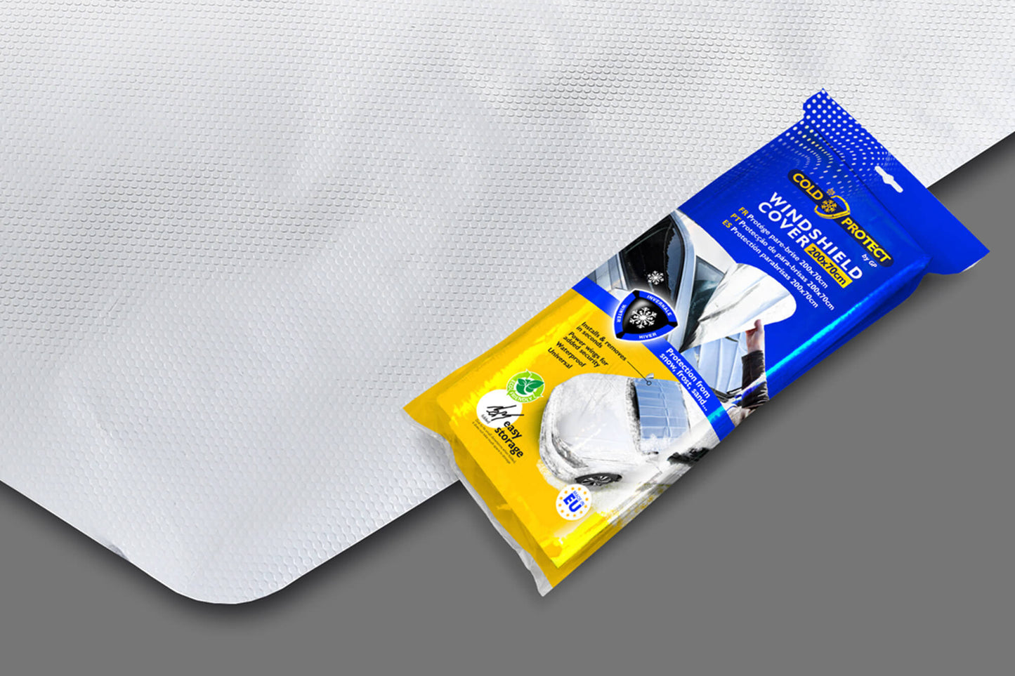 Parasolar Cold Light pentru parbriz, 200x70cm