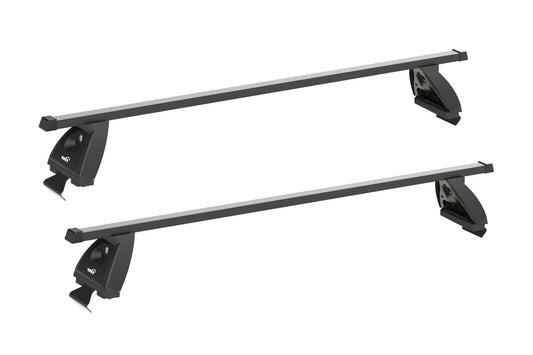 Set de bare transversale Hakr Rods pentru Skoda Octavia Liftback 2004-2012, modelul fara bare de plafon din fabrica, 2 bucati