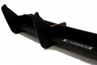 Insert difuzor spate RS Maxton Design pentru Skoda Octavia hatchback, combi (2013-2019), negru mat