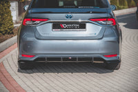 Difuzor bară spate Maxton Design pentru Toyota Corolla sedan (2019-), negru mat