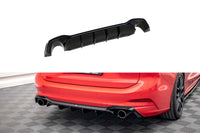 Diffuser Maxton Design versiunea 2 pentru bara spate ST a Ford Focus Estate (2018-), negru lucios