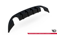 Difuser bara spate Maxton Design pentru Hyundai i30 N hatchback (2020-), negru lac