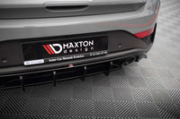 Difuser bara spate Maxton Design pentru Hyundai i30 N hatchback (2020-), negru lac