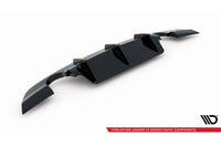 Difuser spate Maxton Design pentru Jaguar XE R-Dynamic X760 (dupa 2019), negru lacuit