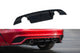 Difuser spate Maxton Design pentru Jaguar XE R-Dynamic X760 (dupa 2019), negru lacuit