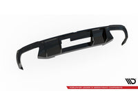 Maxton Design Diffuser for Skoda Octavia RS (2013-2019) rear bumper, gloss black