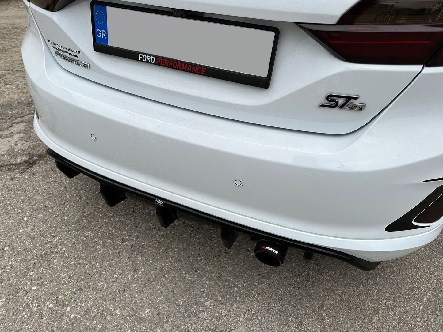 Motordrome Design spoiler pentru bara spate ST-Line a Ford Fiesta Mk8 (dupa 2017)