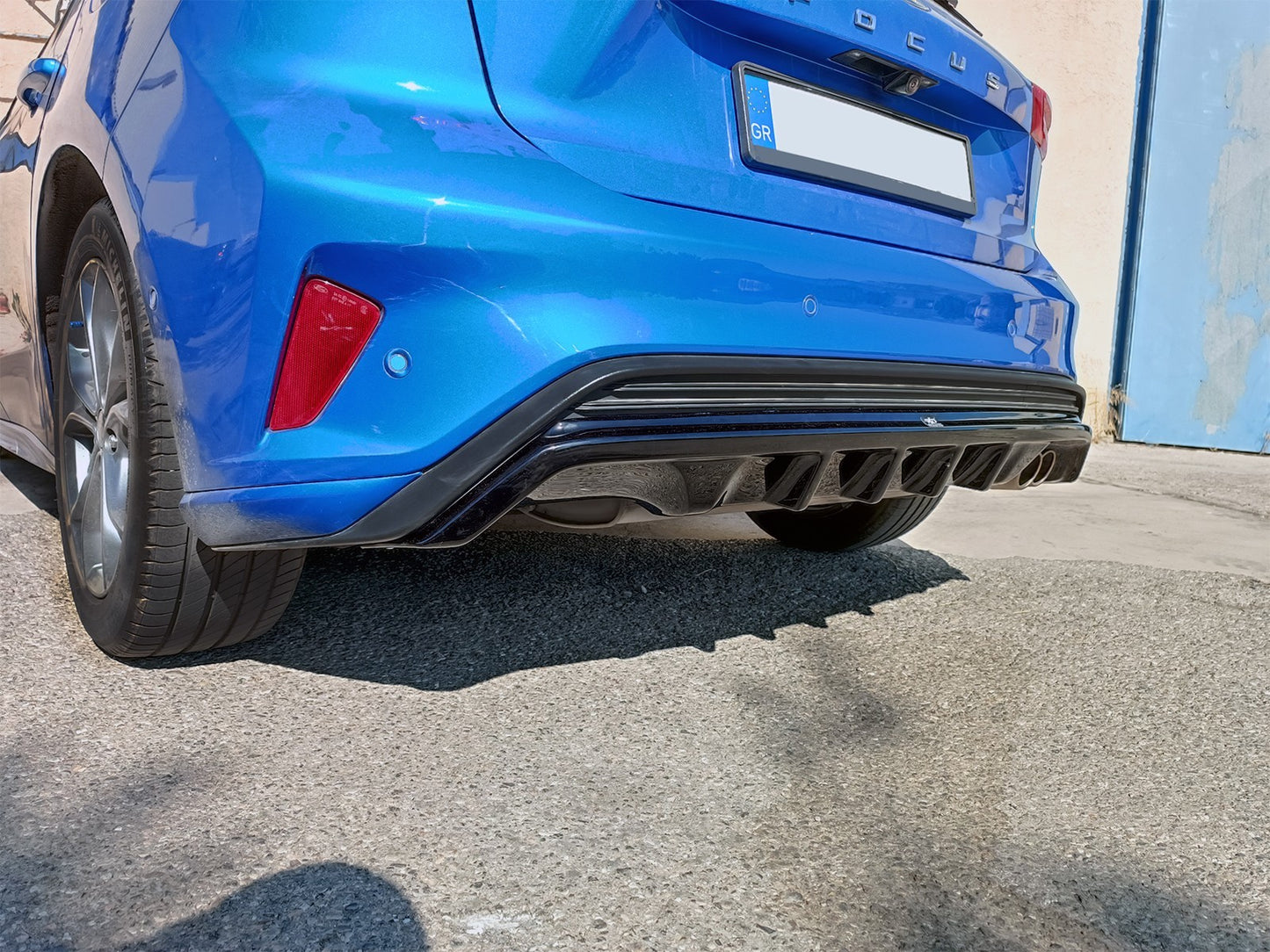 Diffuser Motordrome Design pentru bara spate ST-Line a Ford Focus Mk4 (2018-2022)